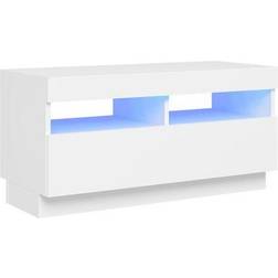 vidaXL Cabinet with Led Lights Meuble TV 80x40cm