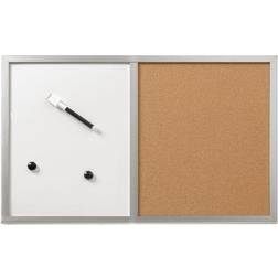 Herlitz Whiteboard 40x60cm beschriftbar Holzrahmen