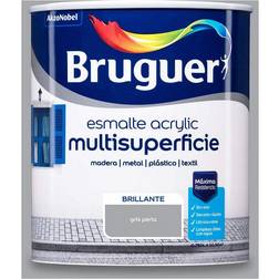 Bruguer Esmalte de color Acrylic multisuperficie (Gris perla, 750 ml, Brillante)