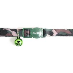 Ancol camo camouflage cat collar with safety buckle warning bell 4