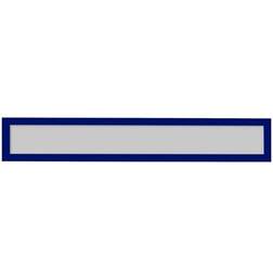 Magnetoplan 1131703 Cornice Magnetica Blu 23.2 cm x 5.2 cm DIN A4 Verticale DIN A5 Orizzontale