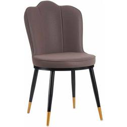 Gift Decor Purple Shell Polyskin Steel Armchair