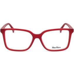 Max Mara MM5022 066 Women's Eyeglasses Red Size 54 Frame Only Blue Light Block