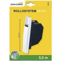 Schellenberg Recogedor Empotrar Minipack Para Persiana Cinta 5M (Distancia Taladro 150 mm)