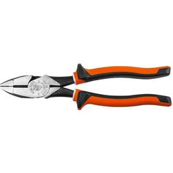 Klein Tools 2138NEEINS Slim Handle Insulated Nose with Knurled Jaws Peeling Plier