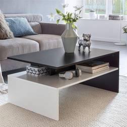 Wohnling Dalginross 90 cm Med Förvaring Hylla Soffbord