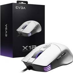 EVGA 905-W1-12WH-KR X12 Gaming Mouse 8K Wired White