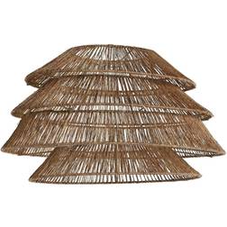 Dkd Home Decor Naturell Lampskärm 50cm