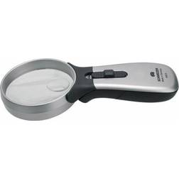 Schweizer Handleuchtlupe Tech-Line CLASSIC Vergr.2x/4x Linsen-D.70/20mm SCHWEIZER