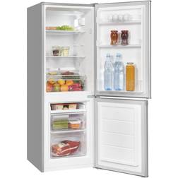 Exquisit Kühl/Gefrierkombi KGC232-60E-040E 811620303 Acier inoxydable, Argent
