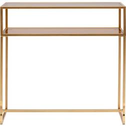 Kare Design Konsol Loft 80 x 85 Guld Konsolbord