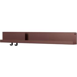 Muuto Folded Deep Red Wall Shelf