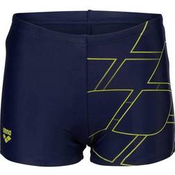 Arena Costume Parigamba Mark Navy Verde Bambino 12-13 Anni - Blu