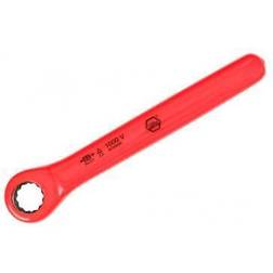 Wiha Box Wrench: Alloy Steel, Chrome, 6 Overall Lg, Std, Reversing 21329 1 Each Hex Key