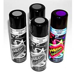 Horror-Shop Neon Haarspray Violett