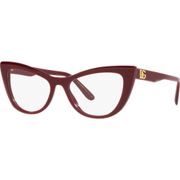 Dolce & Gabbana 3354 3091 Bordeaux Women Cat Eye 5418-145