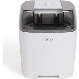 Livoo Eismaschine 1,5l weiß/grau dom453