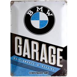 Nostalgic Retro Blechschild 30x40cm, Motiv "BMW