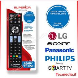 Superior SUPTRB008 Telecomando IR Wireless TV