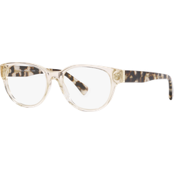 Ralph Lauren RA7151 6062 54 Briller Kvinder Brun Transparent Beige 54mm