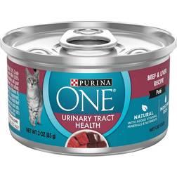 Purina ONE Tract Health Beef & Liver Pate Premium Wet Cat