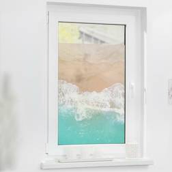 Lichtblick Fensterfolie selbstklebend, Sichtschutz, The Beach Dekorativer Kunststoff