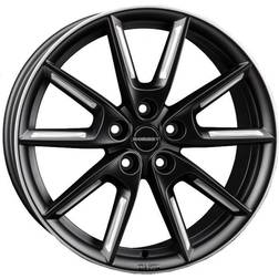 Borbet LX18 Black Matt Silver Spoke Rim 8x18 5/114.3 ET40 B72.6