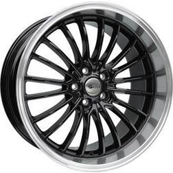 Brock B24gp Schwarz glanz horn poliert sghp 8.5x19 5x115 ET40