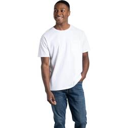 Fruit of the Loom Eversoft T-Shirt Uomo a Maniche Cotone - Bianco