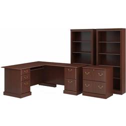 Bush Saratoga 66"W L-Shaped Writing Desk