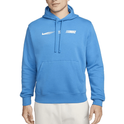 Nike Standard Issue Men's Fleece Pullover Hoodie - Light Photo Blue