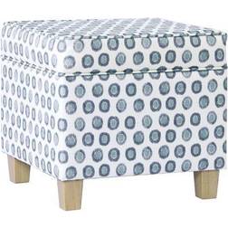 HomePop Carson Carrington Birkerod Square Lift-off Pouffe