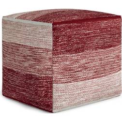 Simpli Home Naya Boho Cube Pouffe