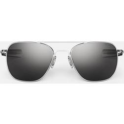 Randolph Engineering Aviator Polarized Solglasögon - Silvriga