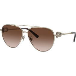 Tiffany & Co. Femme Sunglass TF3092 Dégradé Marron