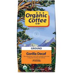 The Organic Coffee Co Ground Coffee Gorilla Decaf 12