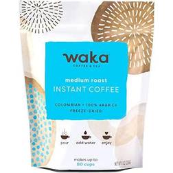 Waka Quality Instant Coffee Medium Roast Colombian Freeze Dried