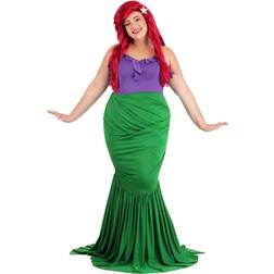 Plus Undersea Mermaid Costume for Women