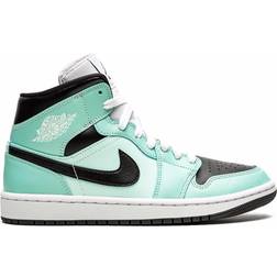 Jordan 1 Mid Aqua Blue Tint Women's