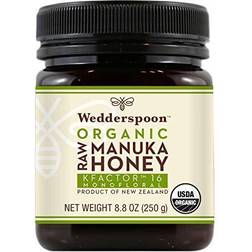 Wedderspoon Organic Raw Manuka Honey, KFactor 250g