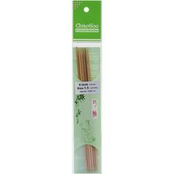 ChiaoGoo Double Point Dark Patina Knitting Needles 6 5/Pkg-Size 1.5/2.5mm