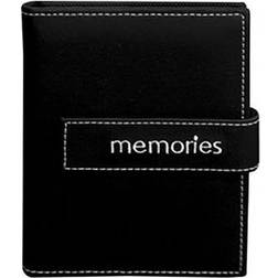 Pioneer 4x6 magnetic strap album embroidered memories black holds 36 photos