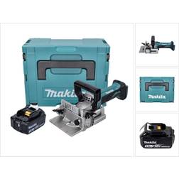 Makita DPJ 180 F1J Scanalatrice A Batteria 18V 100 mm + 1x 3.0 Ah
