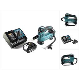 Makita DMP 180 RT1 Compresor Sin Cable 18 V 8.3 Bar + 1x Batería 5,0 Ah + Cargador