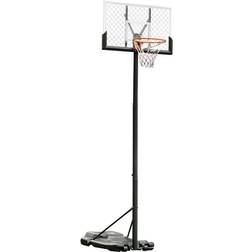 Soozier Portable Basketball Hoop With Backboard and Wheels