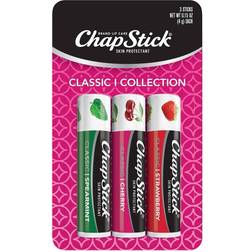 ChapStick Classic Variety 1 Carded Pack of 3 Sticks