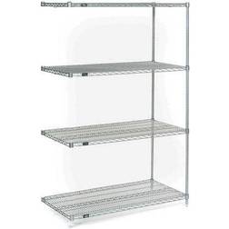 Chrome, 5 Tier, Wire Shelving System