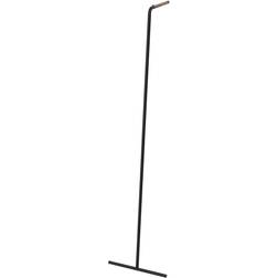 Slim Leaning Coat Hanger Black Porte-manteau