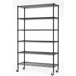 BestOffice 6 tier wire metal rack 2100 Shelving System