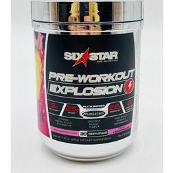 Six star pre-workout explosion pink lemonade